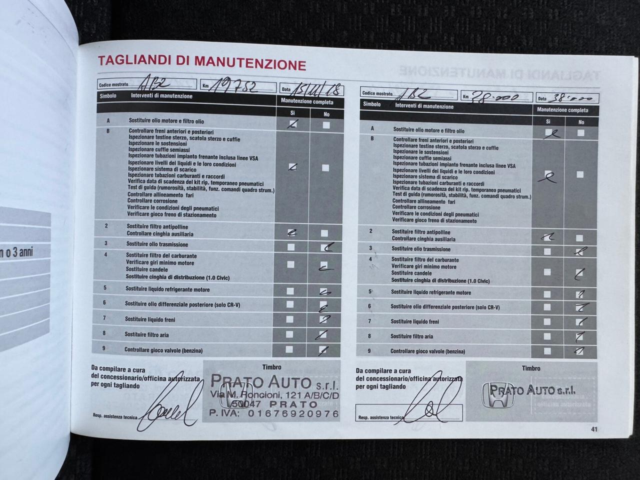 Honda CR-V 1.6 LIFESTYLE 2wd GARANZIA 24 MESI