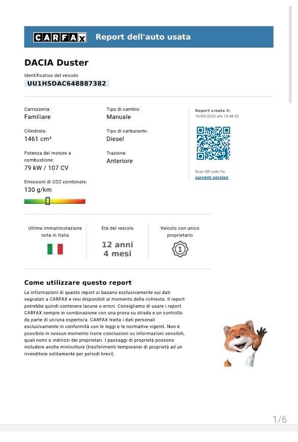 Dacia Duster 1.5 dCi 110CV 4x4 Lauréate