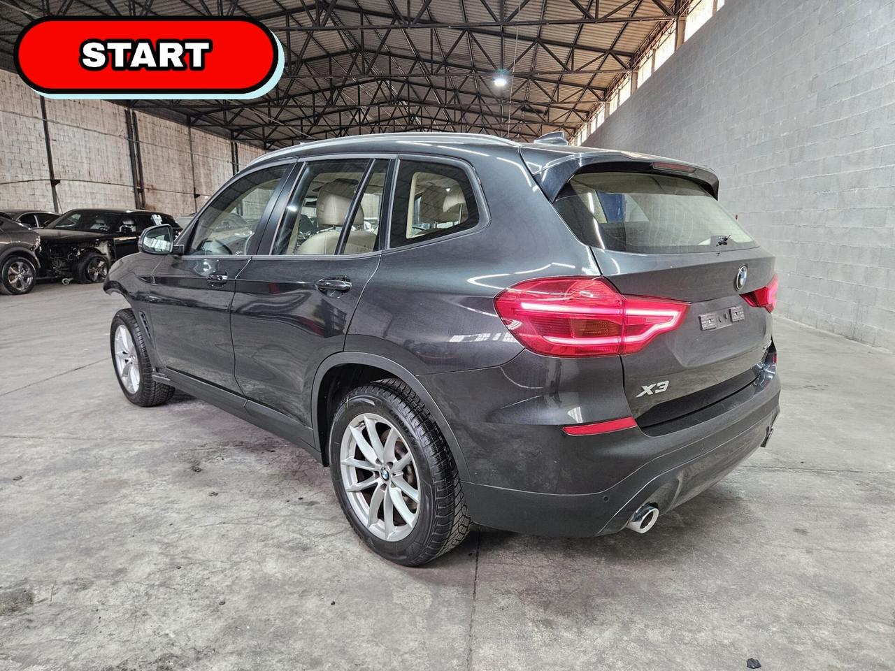 BMW X3 xdrive20d mhev 48V auto START FURTO PARZIALE