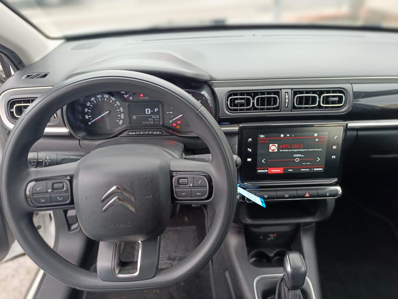 CITROEN C3 1.2 SHINE EDITION 110 cv EAT6 BENZINA -PROMO GENNAIO GA FIN&SAFE-