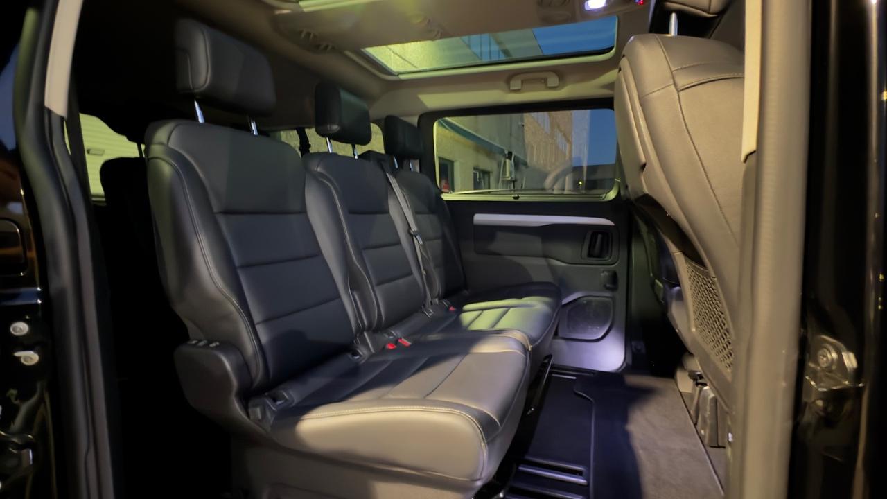 PEUGEOT TRAVELLER 2.0 BLUEHDI LONG BUSINESS VIP 177CV - OTTO POSTI, SEDILI IN PELLE ELETTRICI RISCADABILI, TETTO