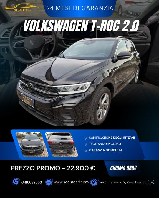 Volkswagen T-Roc 2.0 tdi R-Line 115cv