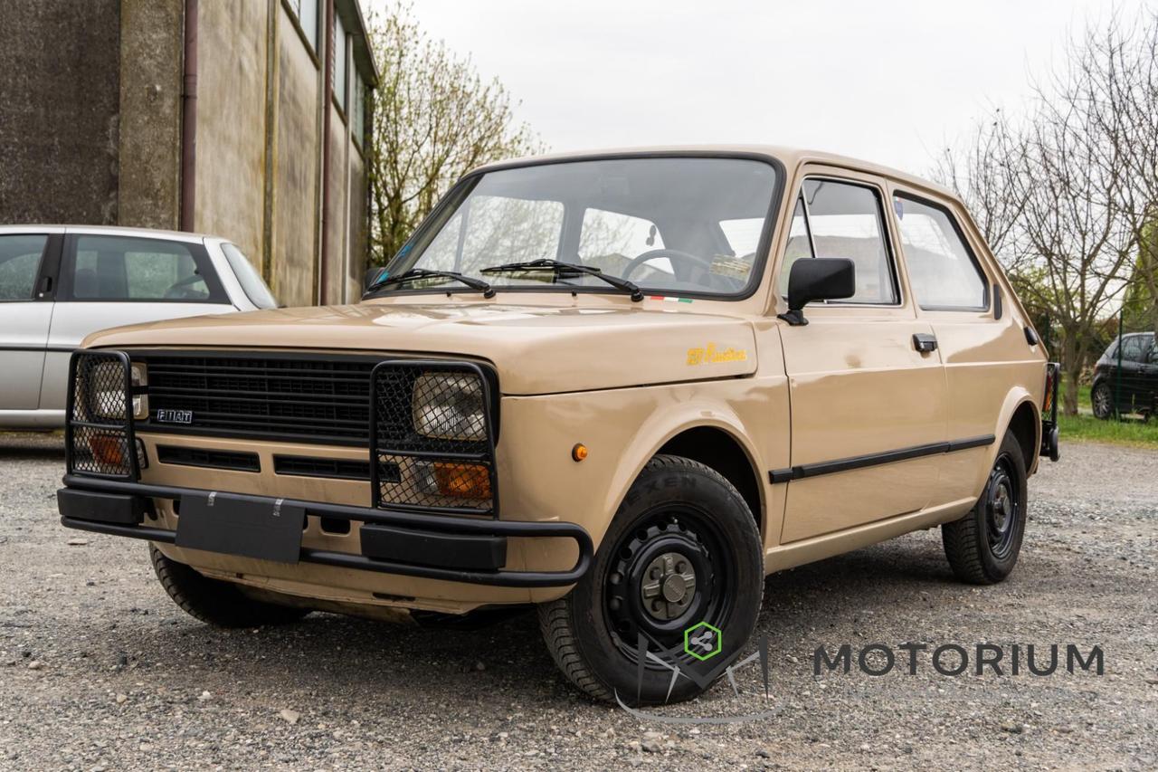 Fiat 127 "RUSTICA" - TARGA NERA ORIGINALE