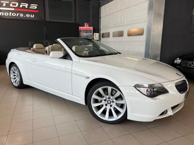BMW 650 i Cabrio 367CV ! 1 PROPRIETARIO ! BIANCA ORIGINAL