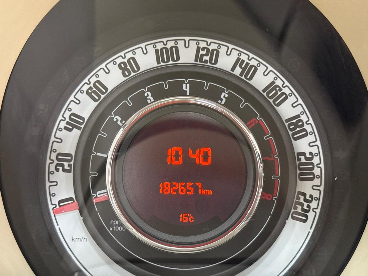 Fiat 500 1.2 automatica tetto apribile