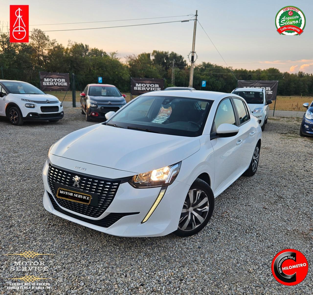 Peugeot 208 1.2 82cv 54000KM DA 110€ MESE