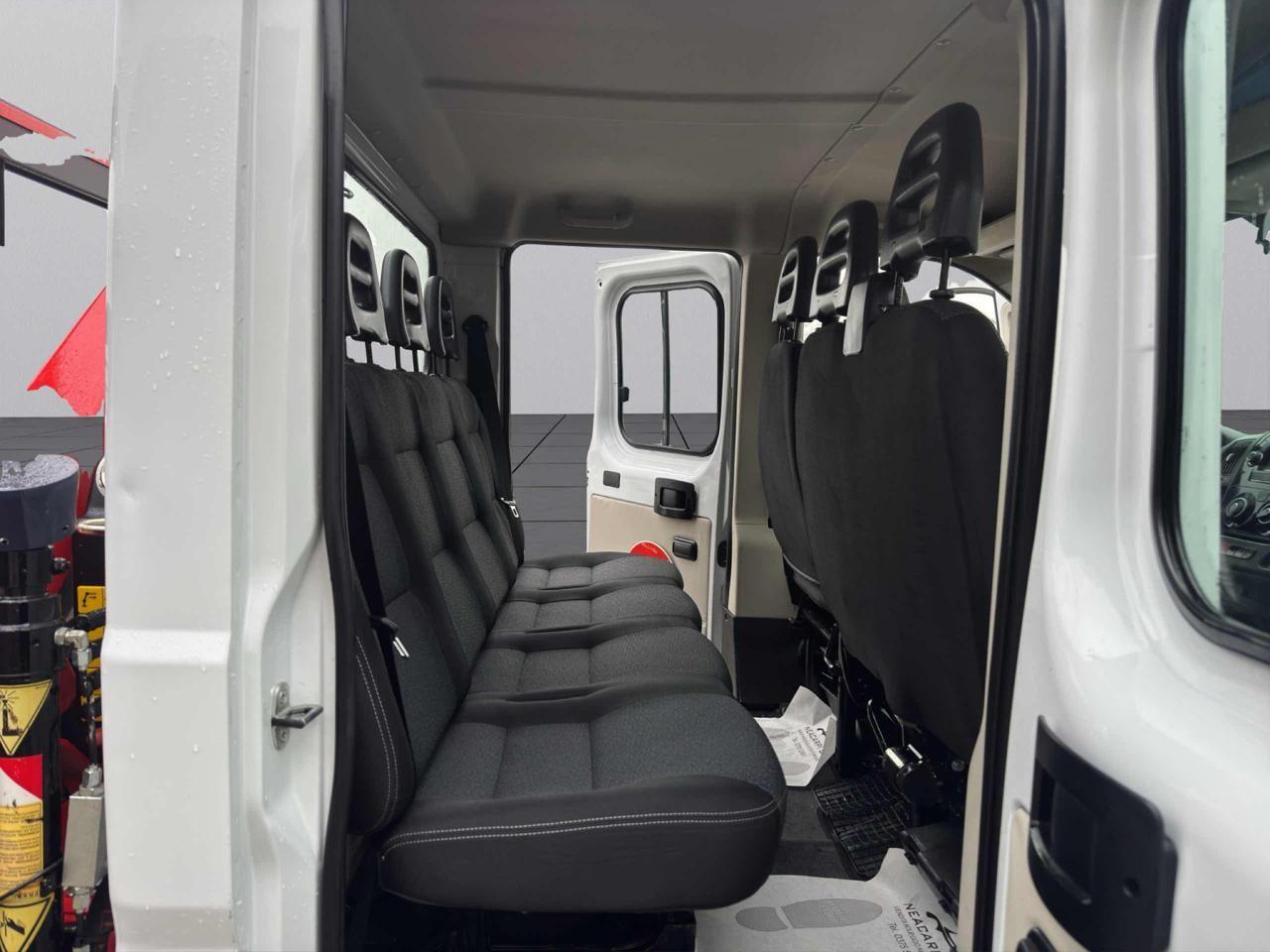Fiat Ducato MAXI 2.3 MJT 130CV CASSONE GRU FASSI DOPPIA CABINA