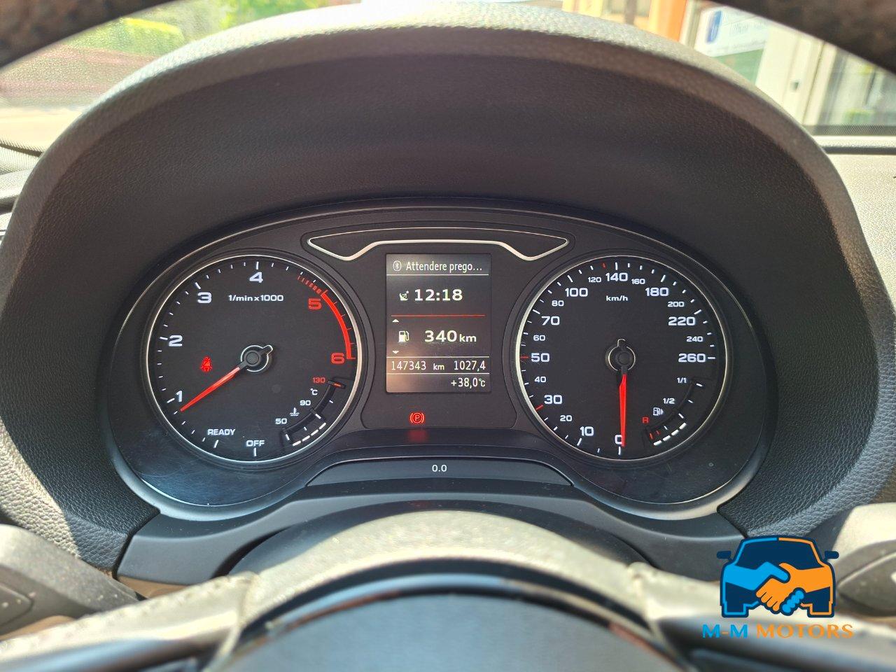 Audi A3 Sportback 1.6 tdi Design 110cv neo patentati