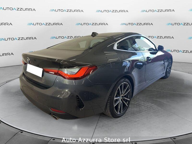 BMW Serie 4 430d Coupe mhev 48V xdrive Msport auto *TETTO, HARMAN KARDON, PROMO AZZURRA*