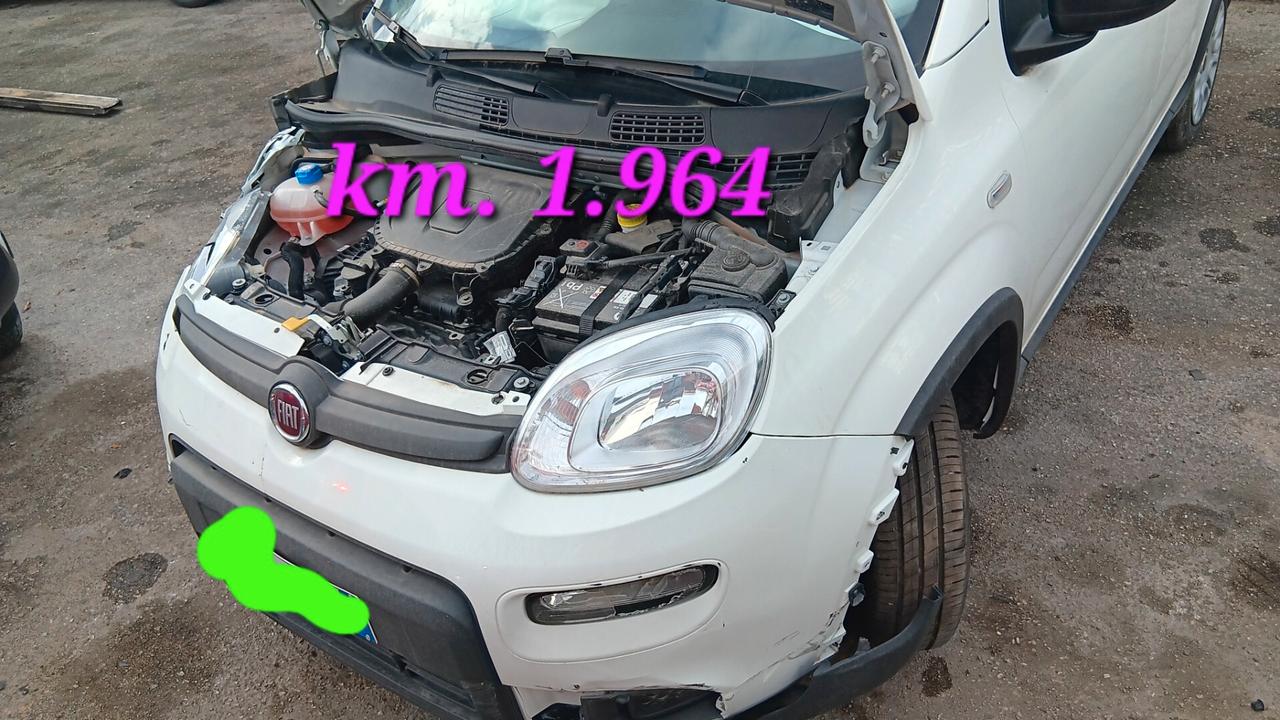 Fiat Panda incidentata sinistrata mondialcars 024 km 1964