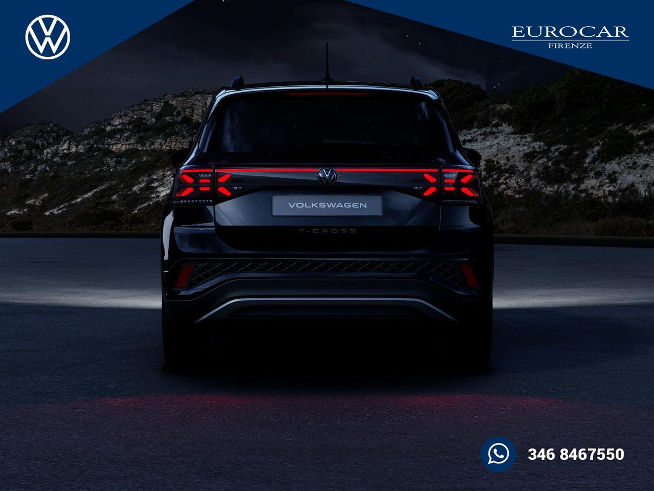 Volkswagen T-Cross 1.0 tsi r-line plus 115cv dsg