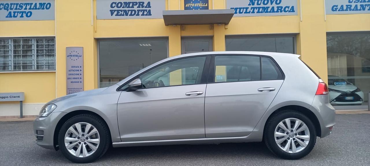 Volkswagen Golf 7 Blue Motion Tech cc. 1.4 Benzina Manuale 6 Marce 5 Porte 5 Posti Navigatore UTILIZZABILE X I NEOPATENTATI 2025...!!!!