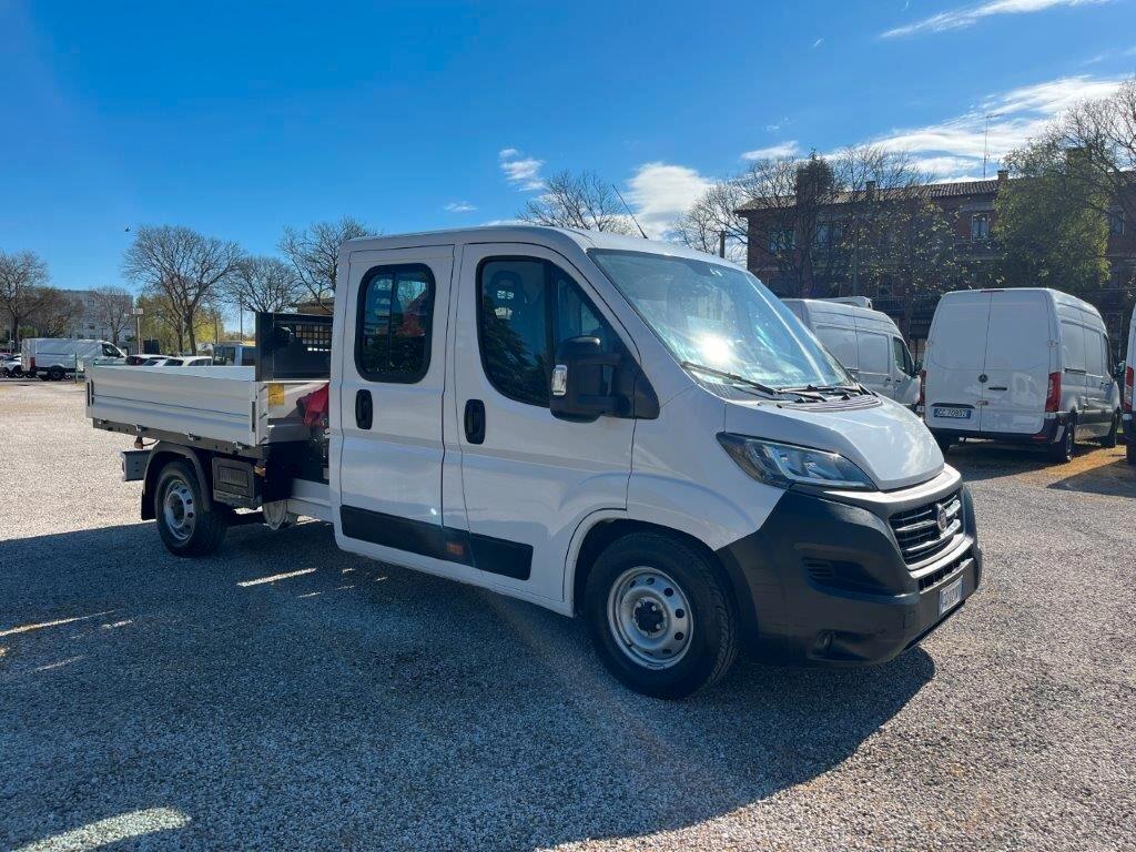 Fiat Ducato MAXI 6+1 35 LH1 2.3 Mjet 140CV Cassone Gru Fassi