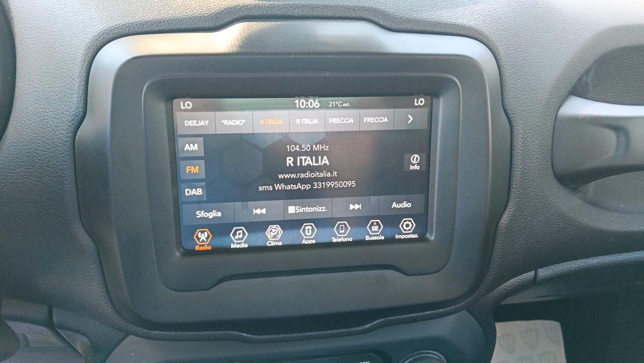 JEEP RENEGADE LIMITED 1.6 MTJ -PREZZO PROMO!