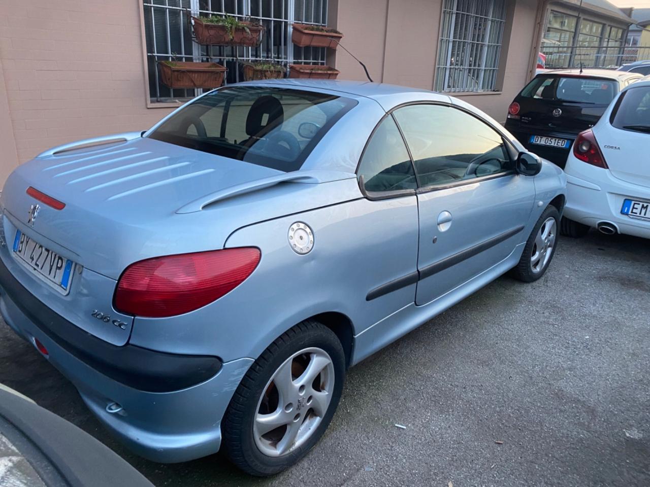 Peugeot 206 1.6 16V Capotte non va