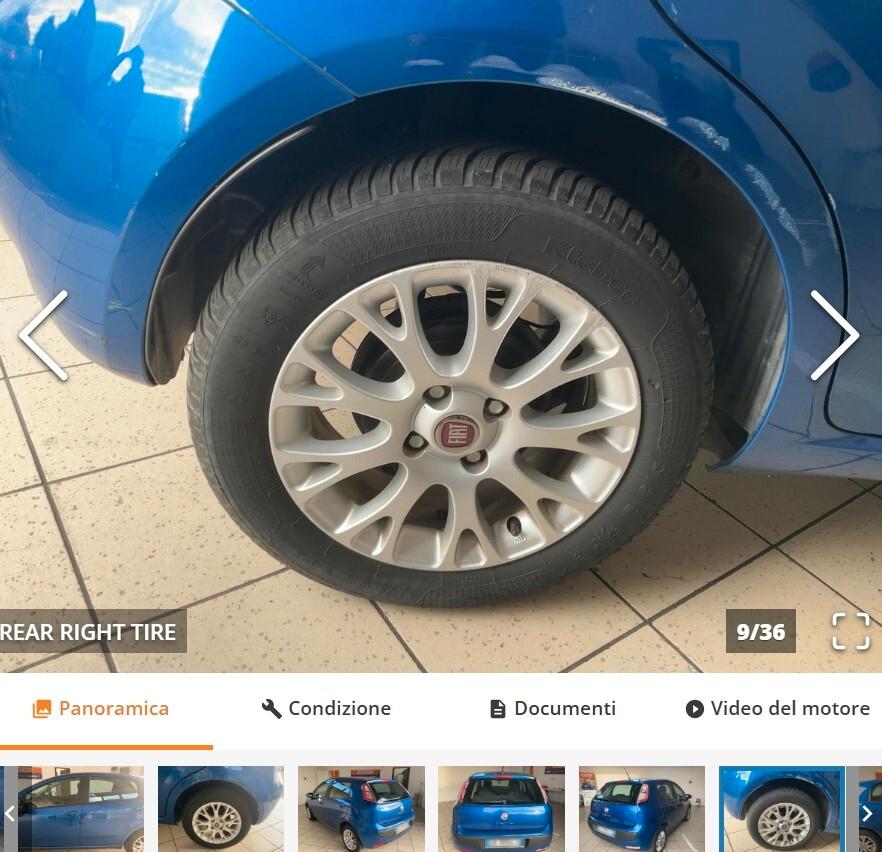 Fiat Grande Punto III 2009 Evo 5p 1.2 Dynamic s