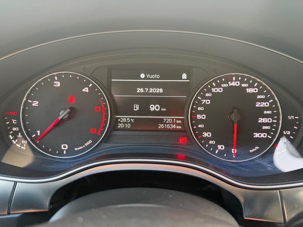 Audi A6 2.0 TDI 177 CV Advanced Berlina 2011 EURO 5B