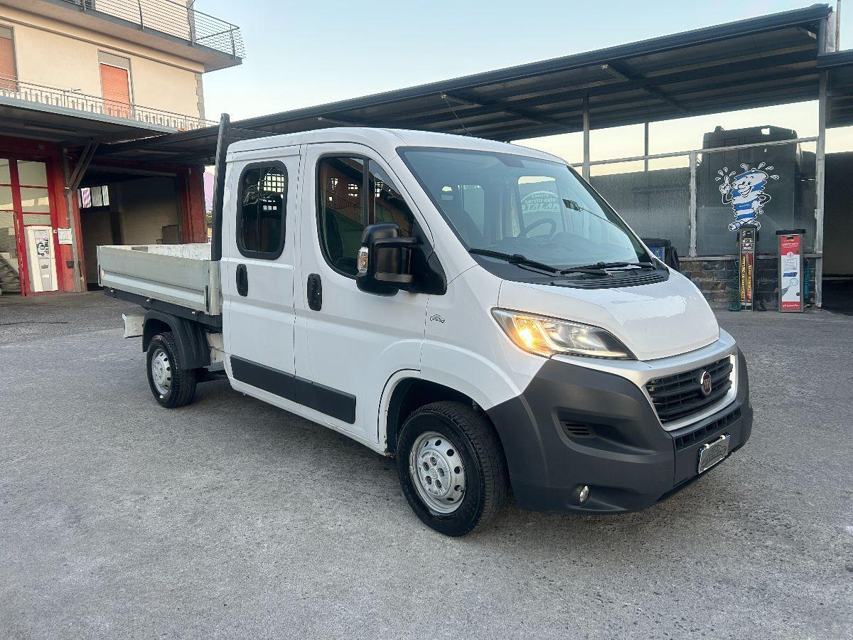 FIAT Ducato 35 MH1 2.0 M-JET CASSONE DOPPIA CABINA 7 PTI-2018