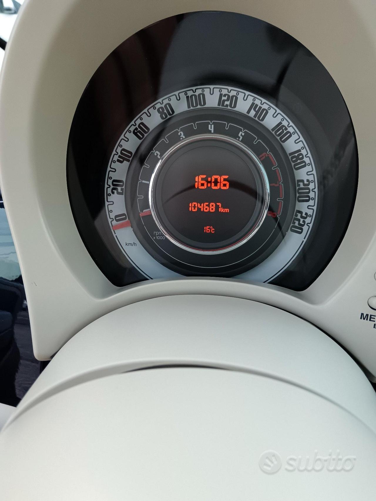 Fiat 500 1.2 Matt Black