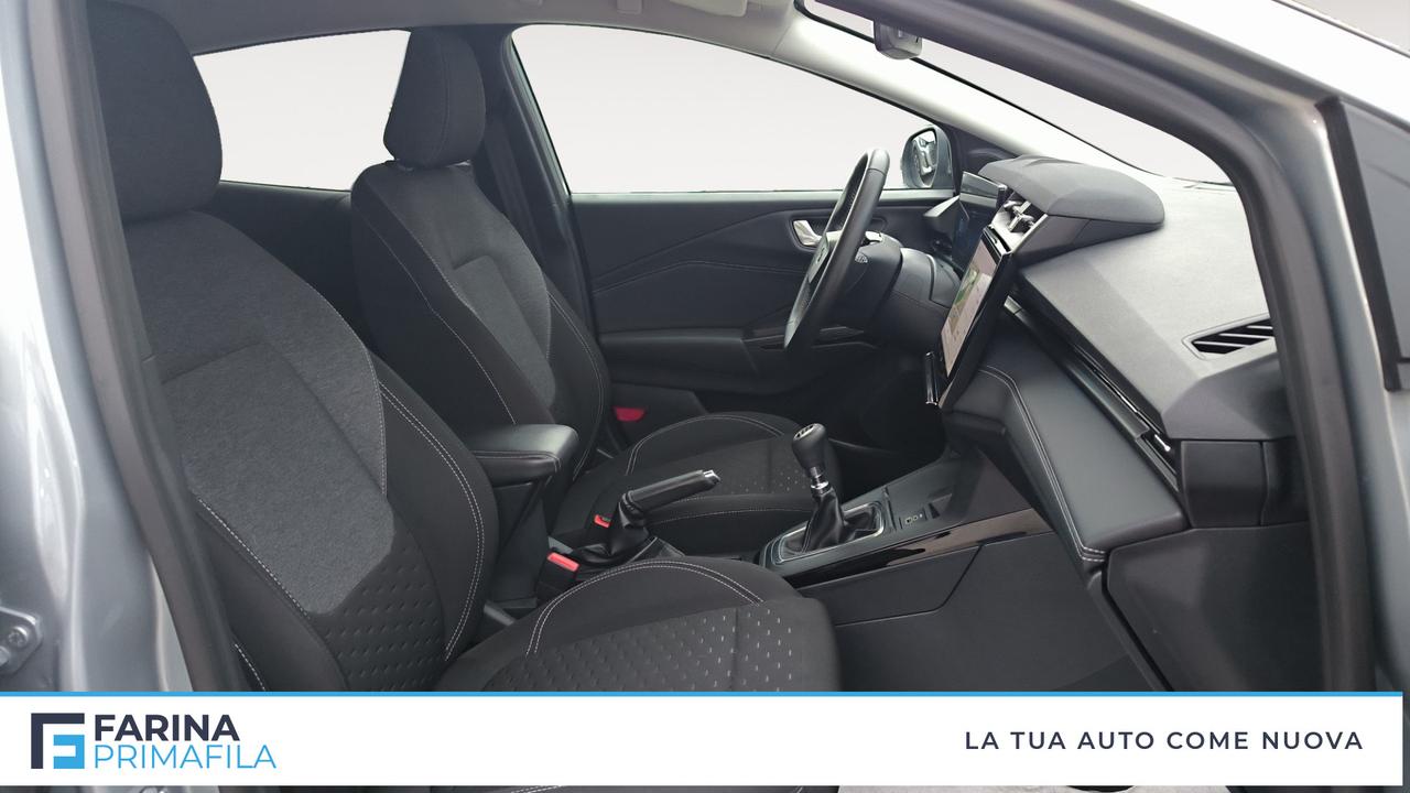 FORD Puma Titanium 1.0 EcoBoost Hybrid 125CVTrasmissione manuale a 6 rapporti Trazione anteriore