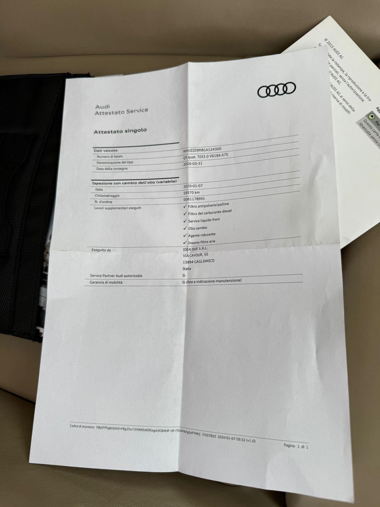 Audi Q5 3.0TDI 250CV QUATTRO IVA ESPOSTA