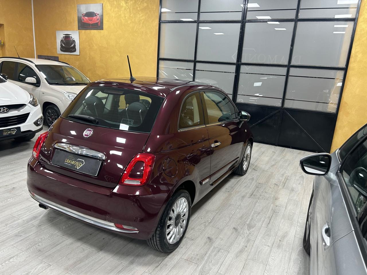 FIAT 500 1.3 Multijet 95 CV Lounge “FULL/TETTO/LED”-2017