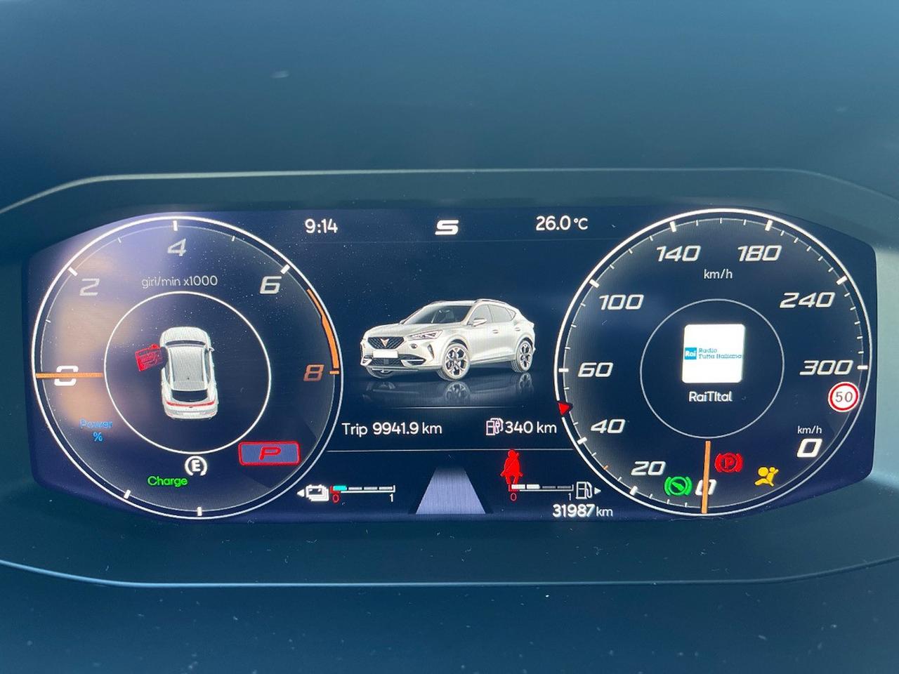 Cupra Formentor 1.4 e-hybrid vz 245cv dsg