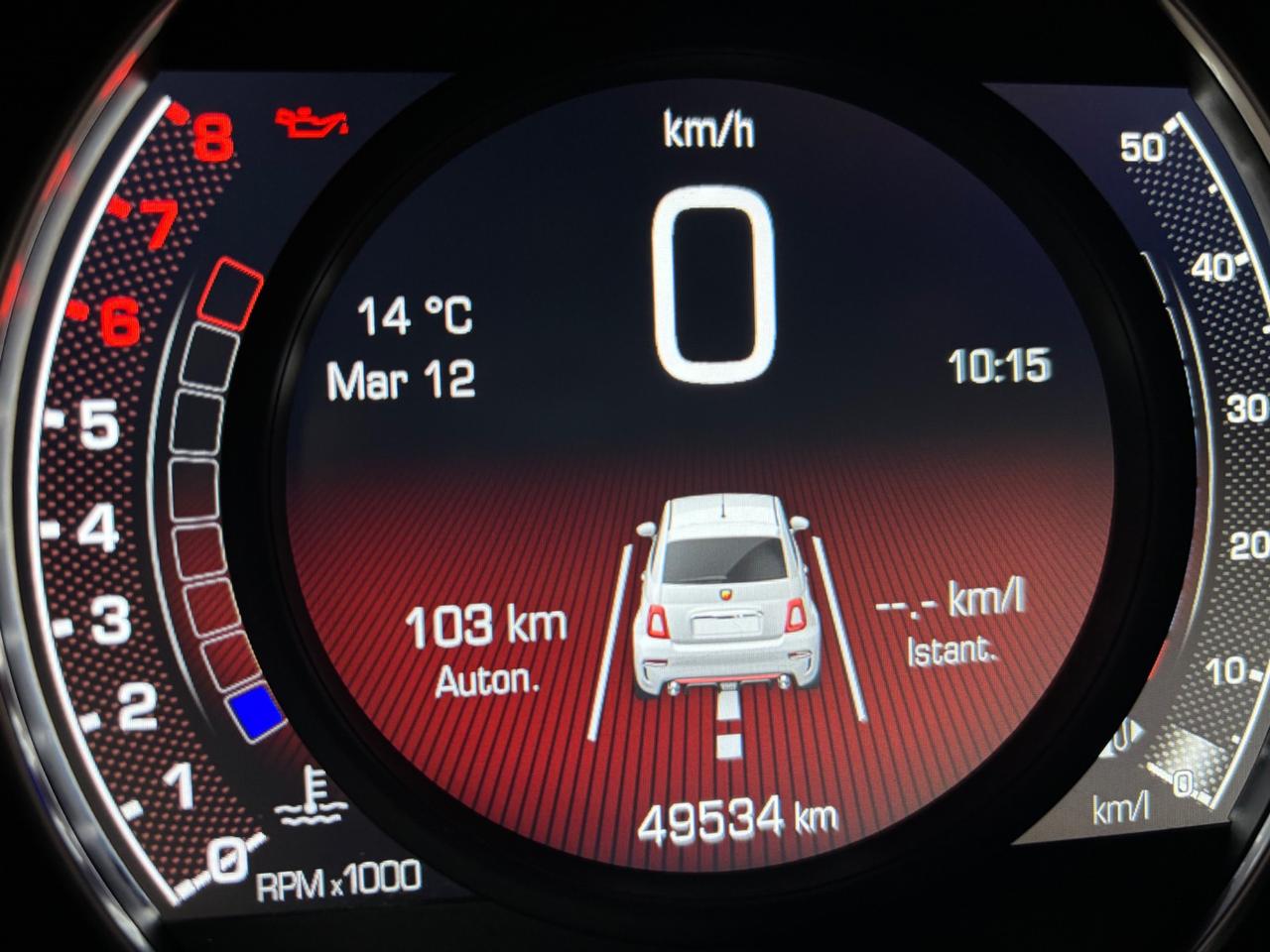 Abarth 595 1.4 Turbo T-Jet 160 CV Pista