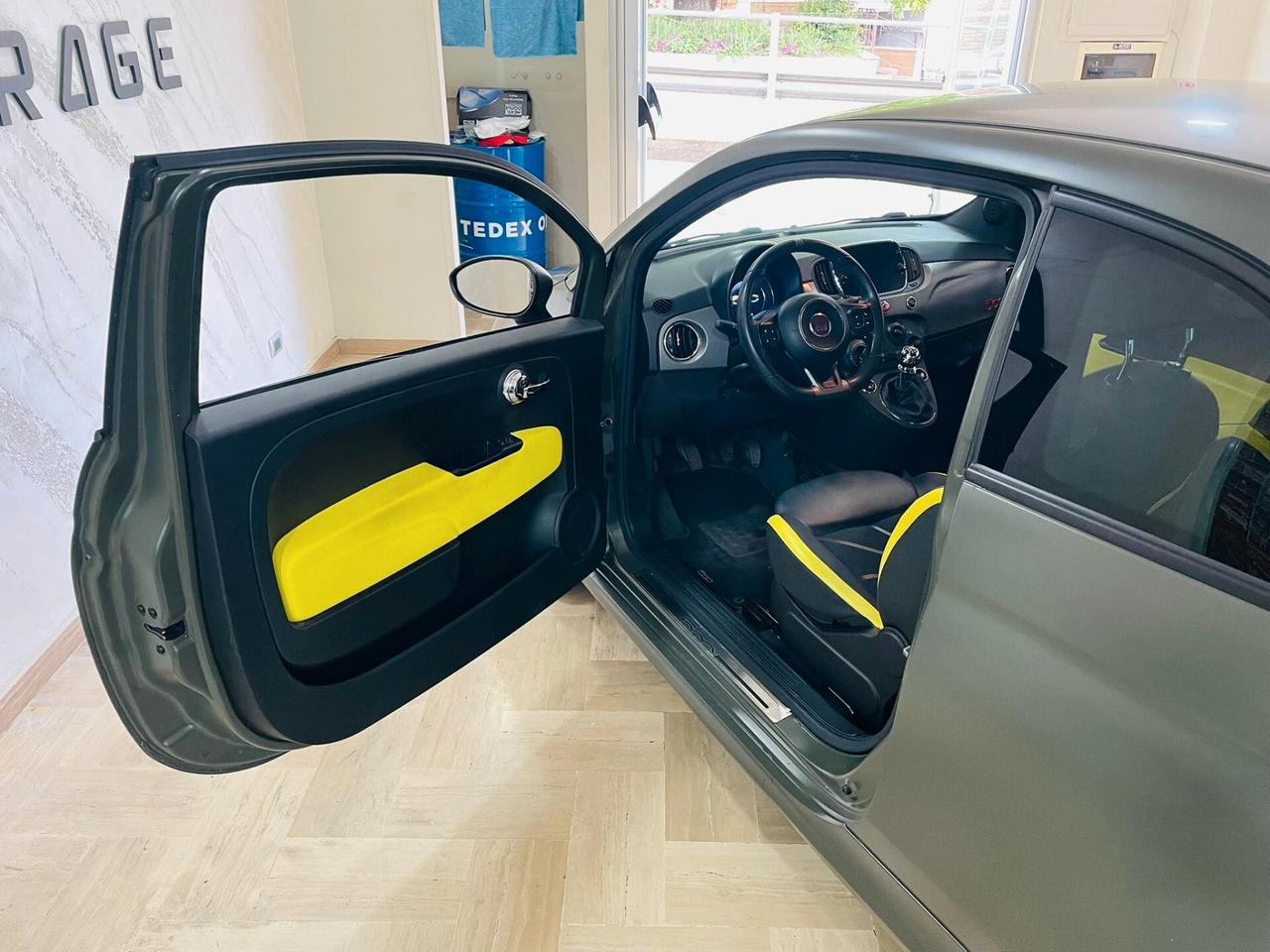 Fiat 500 S TwinAir Turbo 105 CV Riva Matt Olive Green