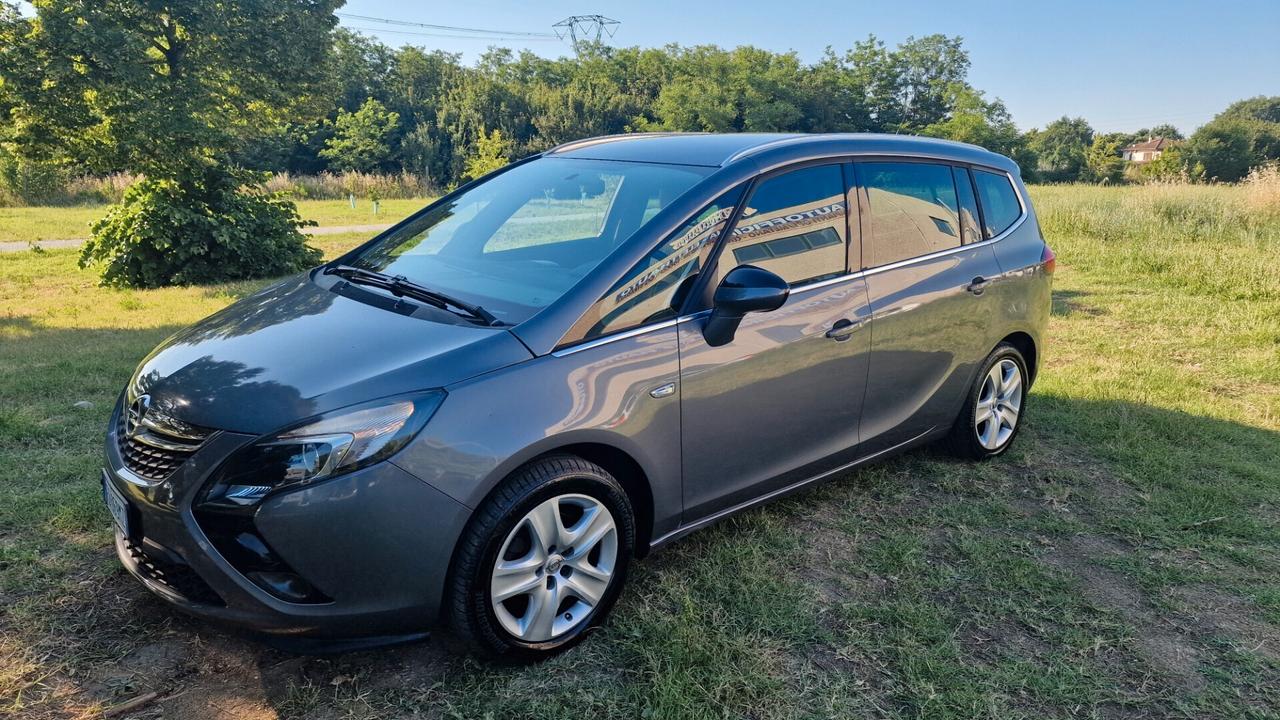 Opel Zafira Tourer 1.4 Turbo GPL 7 POSTI GANCIO