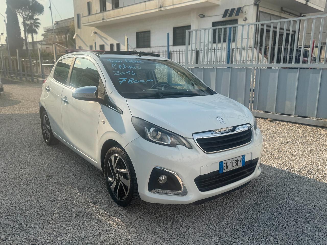 Peugeot 108 1000 benzina cabrio 5 porte 1 prop. nord italia 2014