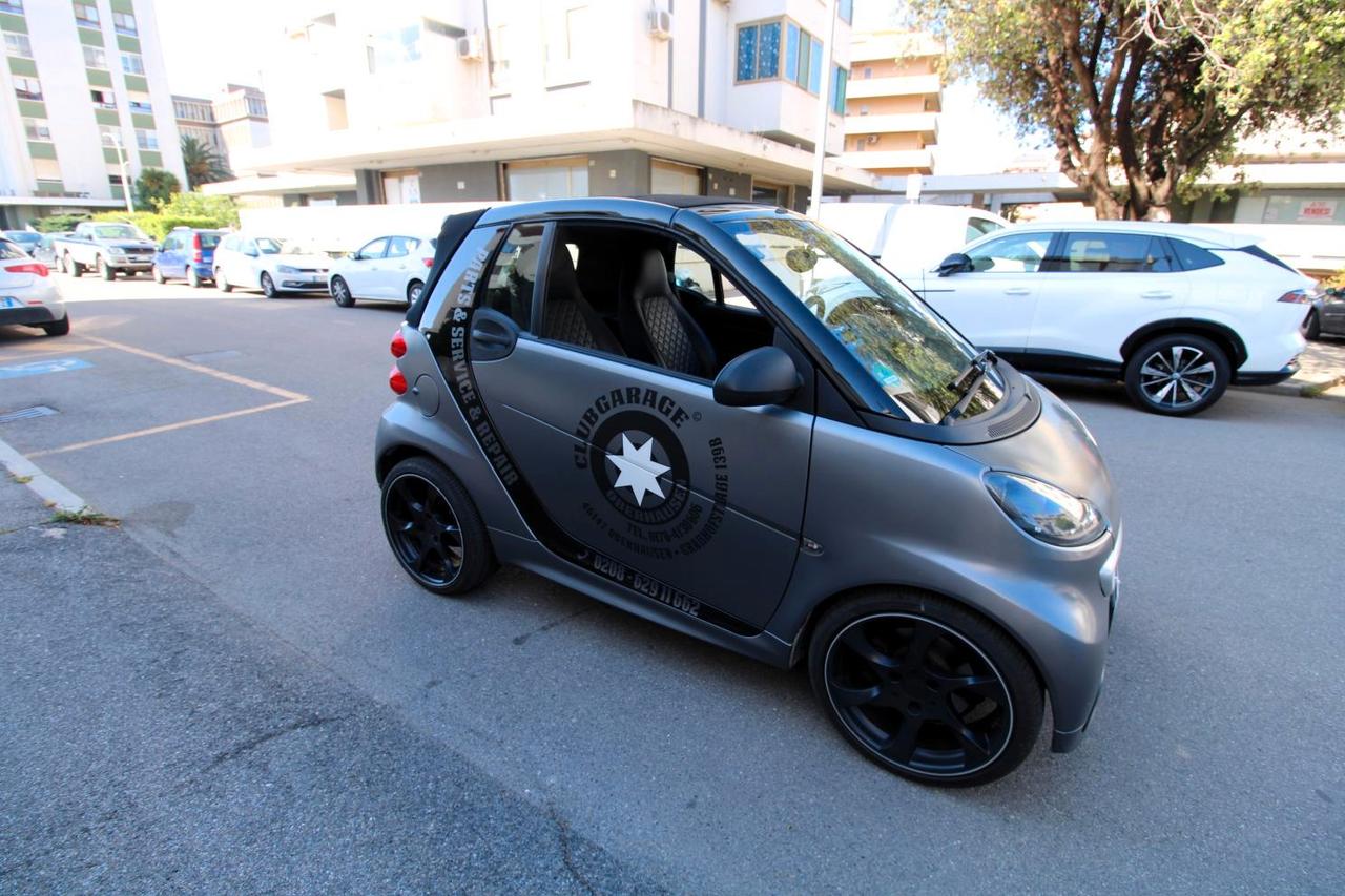 smart forTwo 451 BRABUS 1.0 I TURBO 62 kW cabrio TAILOR MADE