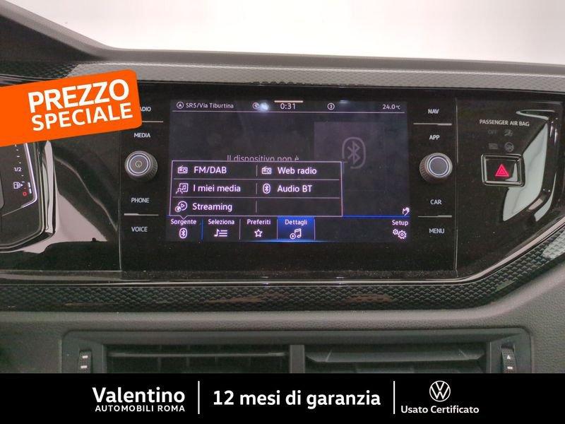 Volkswagen Taigo 1.0 TSI 95 CV Life