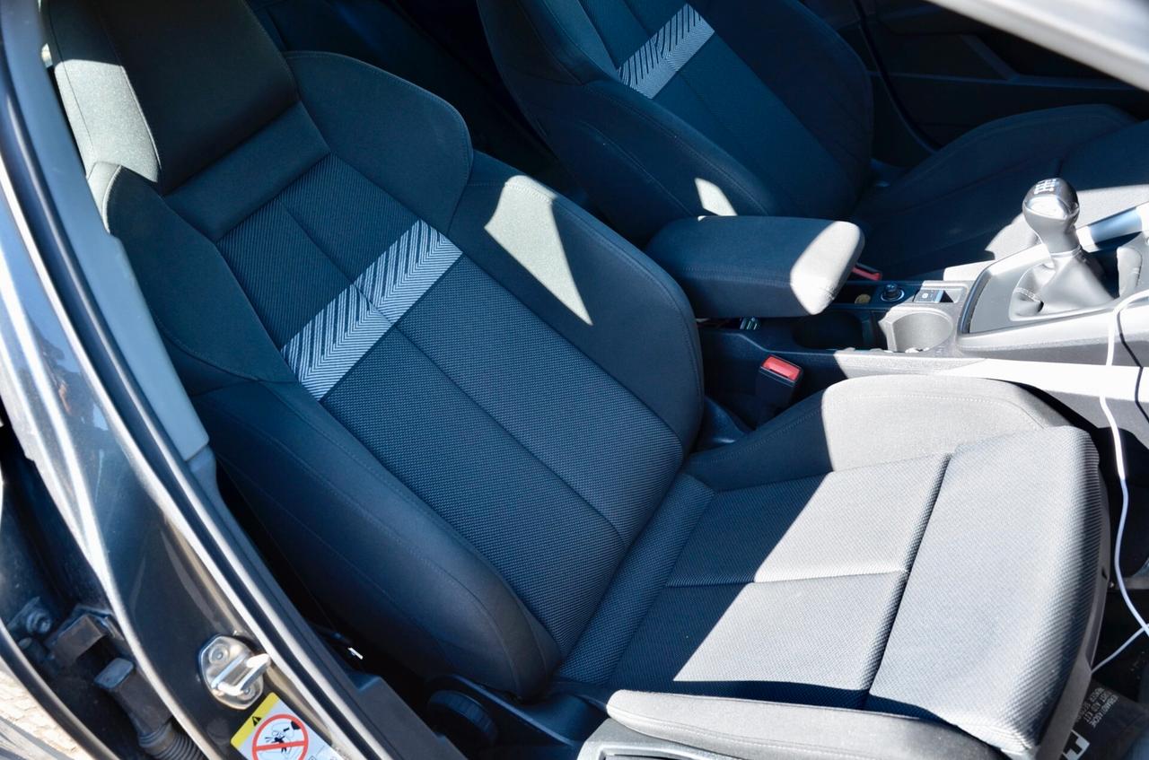 AUDI A3 SPORTBACK 35 2.0 TDI S-LINE EDITION 150cv, UNICOPROPRIETARIO, SERVICE AUDI, UFF ITALIANA, EURO 6D, NAVI, APPLE ANDROID, PERMUTE
