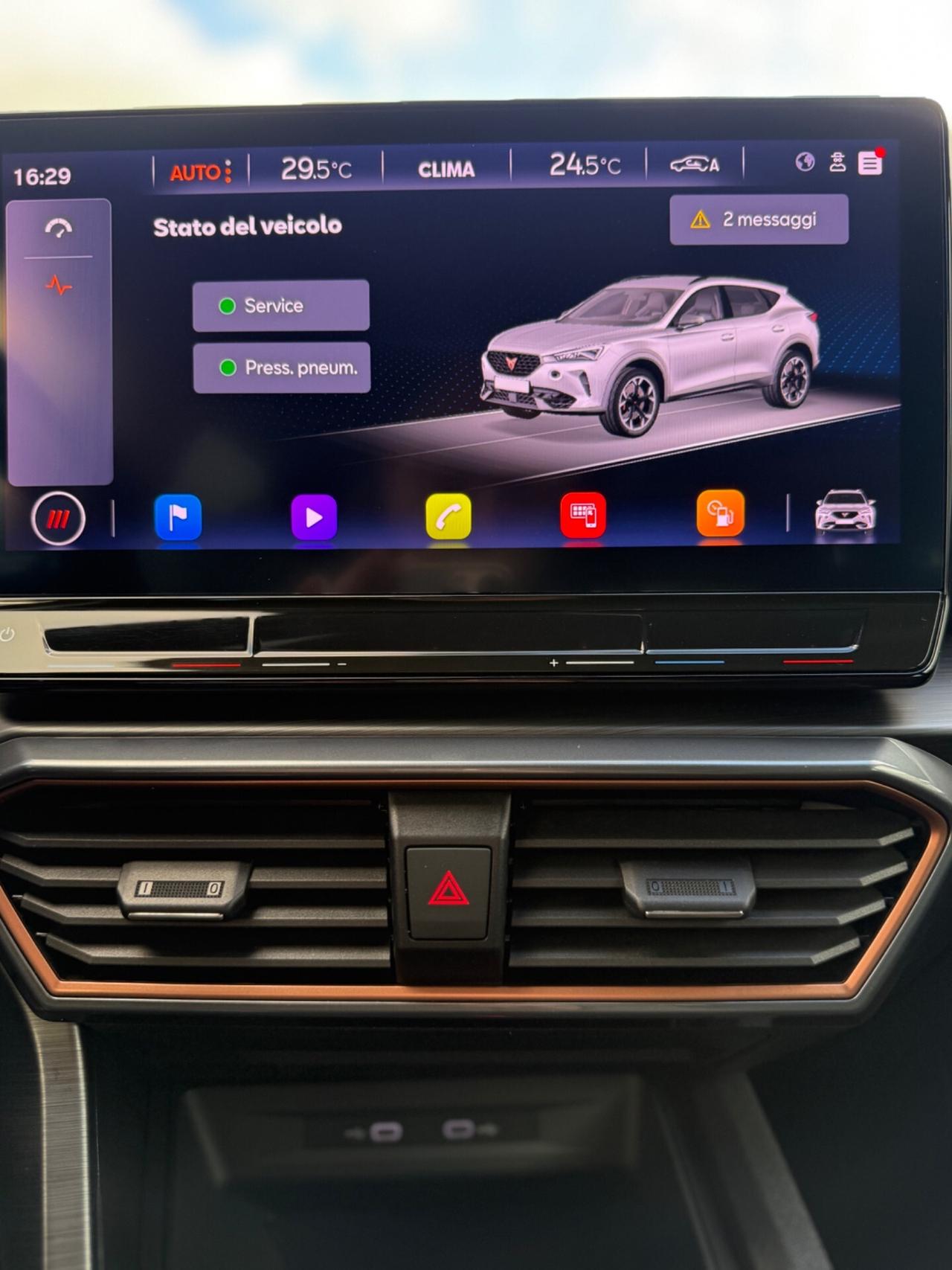 Cupra Formentor 150cv dsg VIRTUAL,TELECAMERA,LUCI SOFFUSE,NAVI,FULL LED,PORTELLONE AUTOMATICO