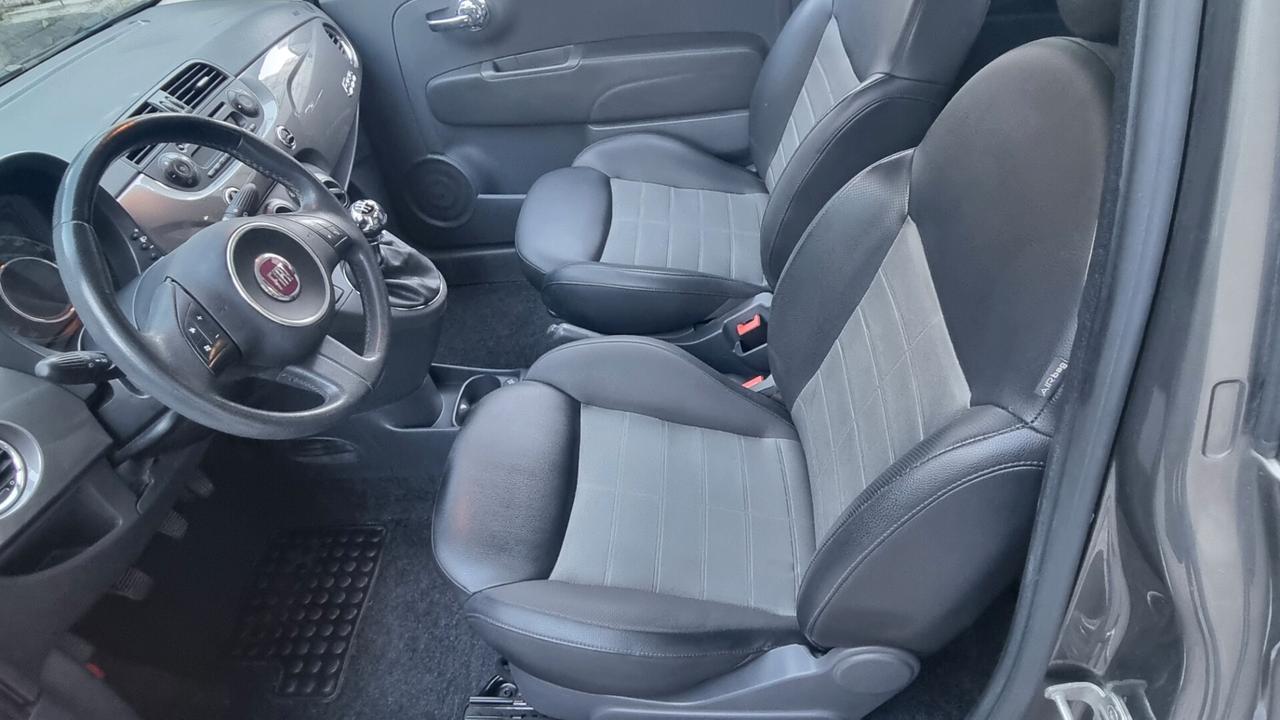 Fiat 500 1.2 Lounge 69cv anno2010 km119000 neopat