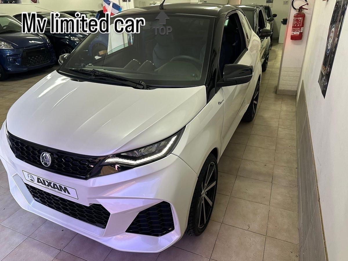 Aixam gti ambition black full 2023 3000 km