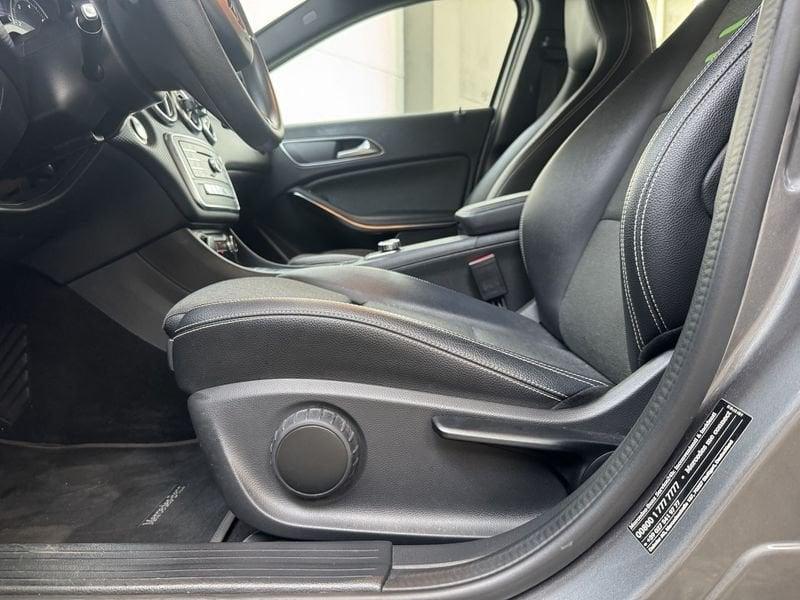 Mercedes-Benz Classe A A 160 d Sport AUTOMATICA NEOPATENTATI CRONOLOGIA TAGLIANDI