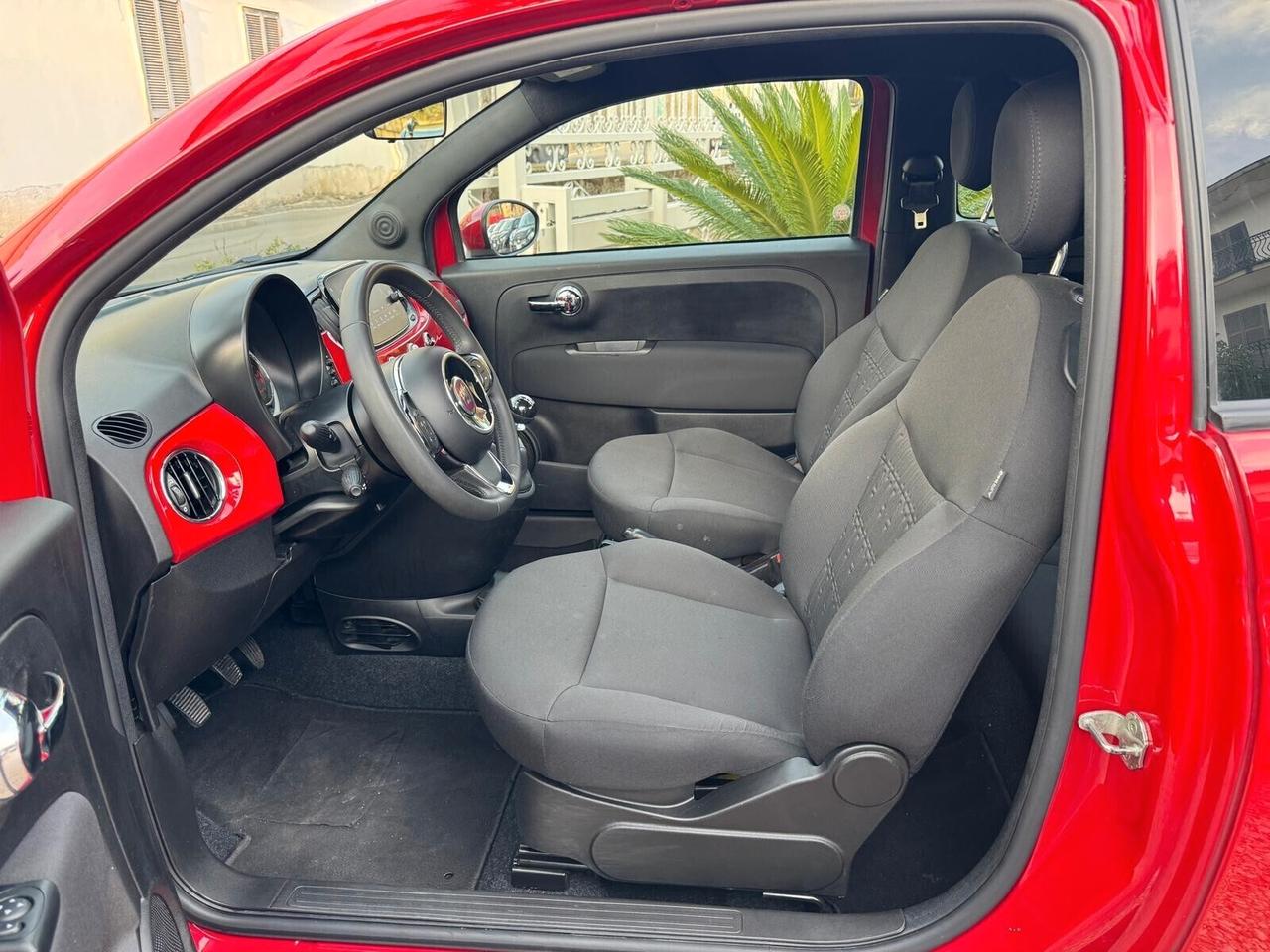 Fiat 500 1.0 Hybrid Red 2023