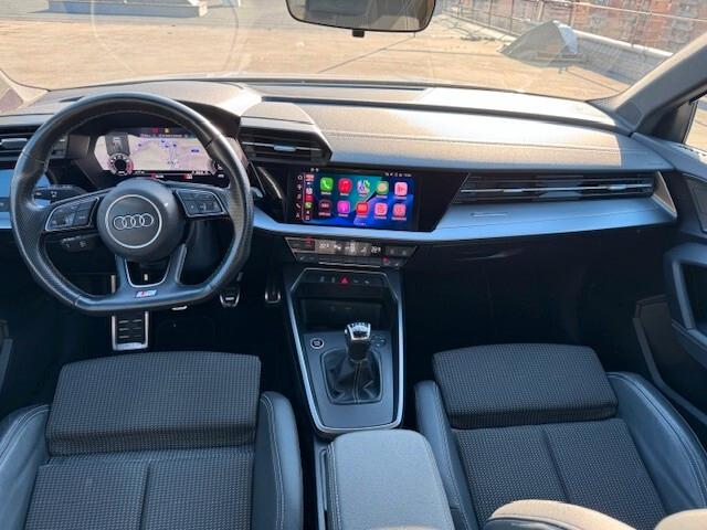 Audi A3 S-Line Sportback 35 1.5 tfsi 150cv