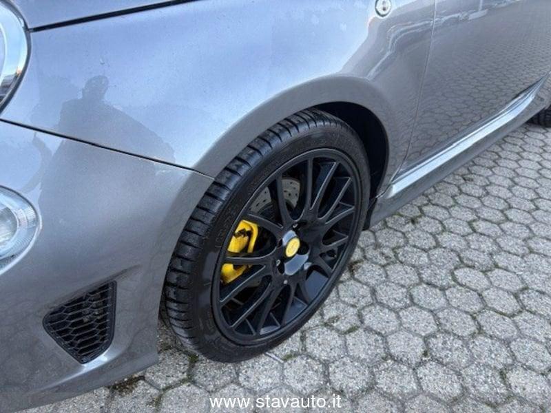 Abarth 595 595 C 1.4 Turbo T-Jet 165 CV Pista - Scarico Record Monza, Pinze freno Gialle e Dischi freno