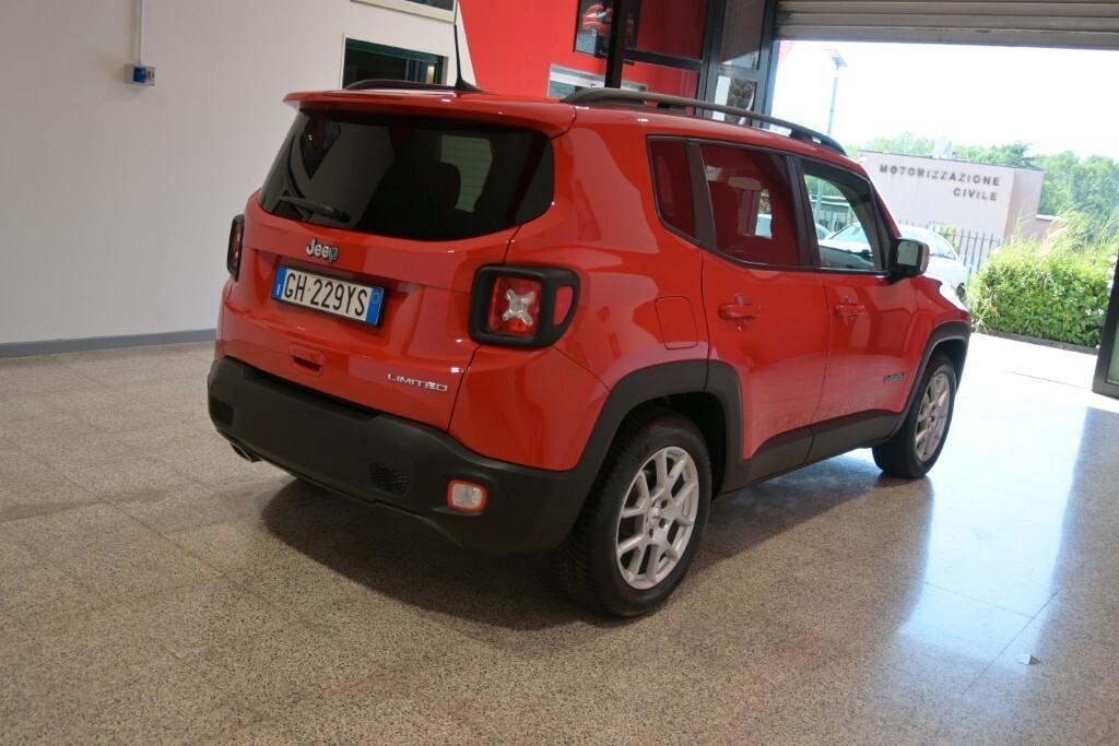 JEEP RENEGADE 1.6 M-JET 16V 130CV 6M. LIMITED ( ADAPTIVE CRUISE - MIRROR - SENSORI POST. - CERCHI 17 )