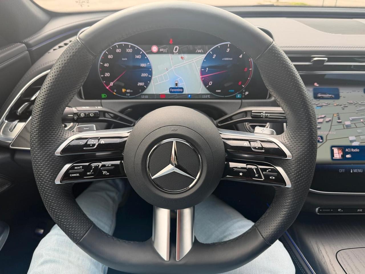 Mercedes-benz E 220 D/ MILD HYBRID/4MATIC/S.WAMG LINE/PREMIUM/CERCHI 19 AMG/IMPIANTO BURMUSTER/PACCHETTO LUCI !!