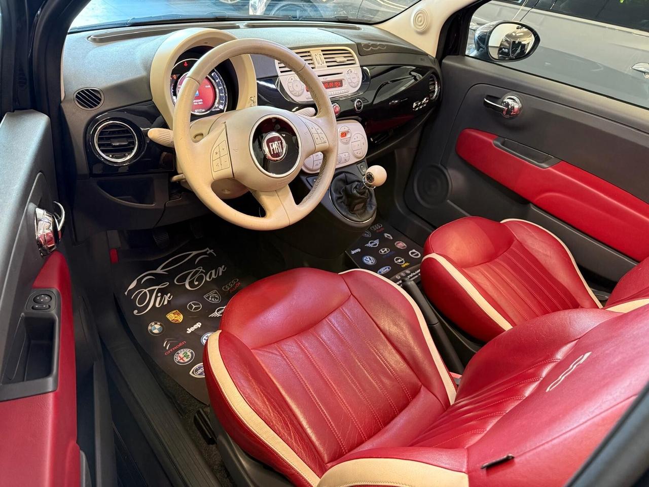 FIAT500C LOUNGE 1.2 69CV PELLE CRUISE ANNO 2015
