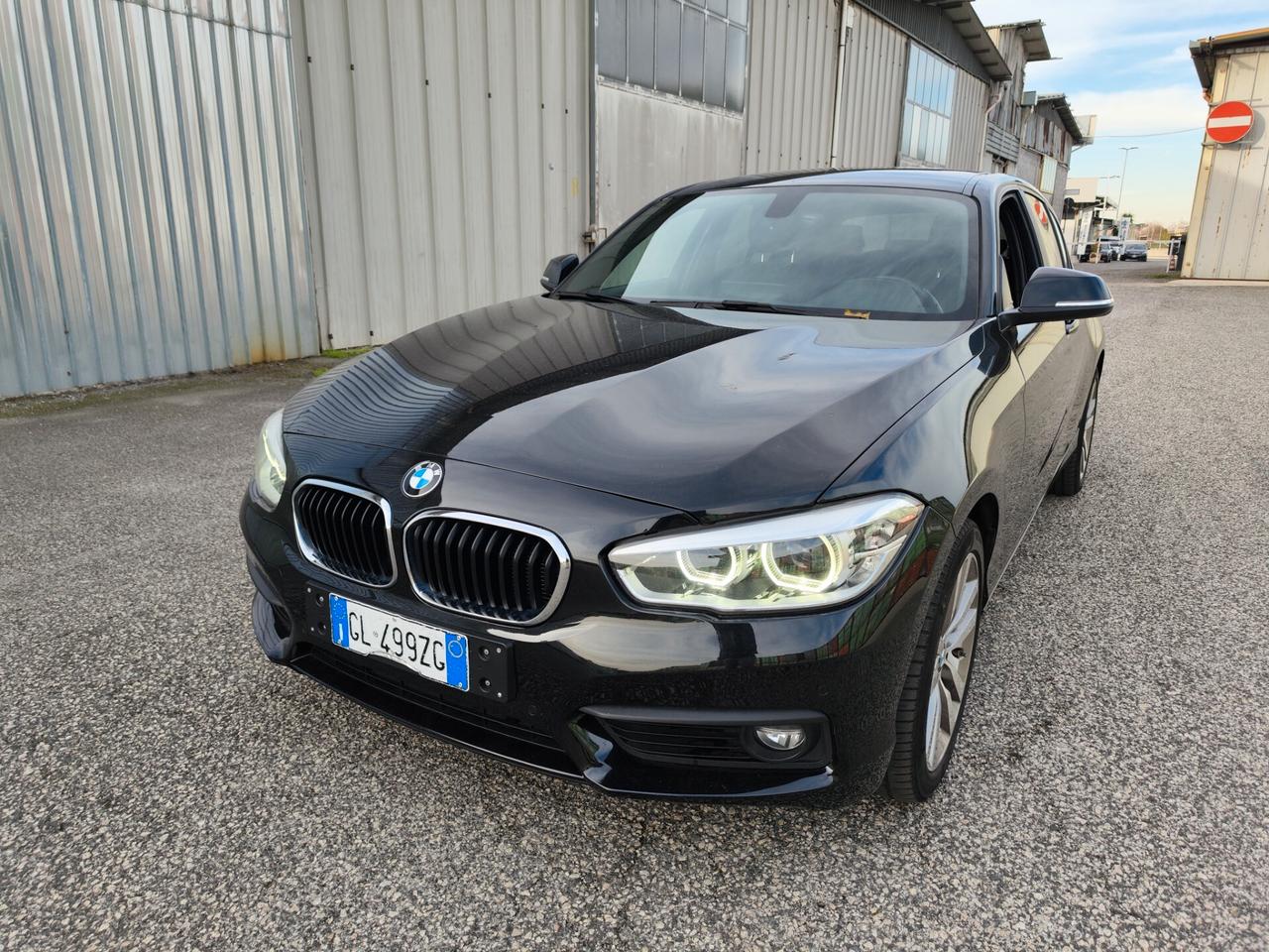 Bmw 118d 5p. Sport 150cv pelle autom telecamera post