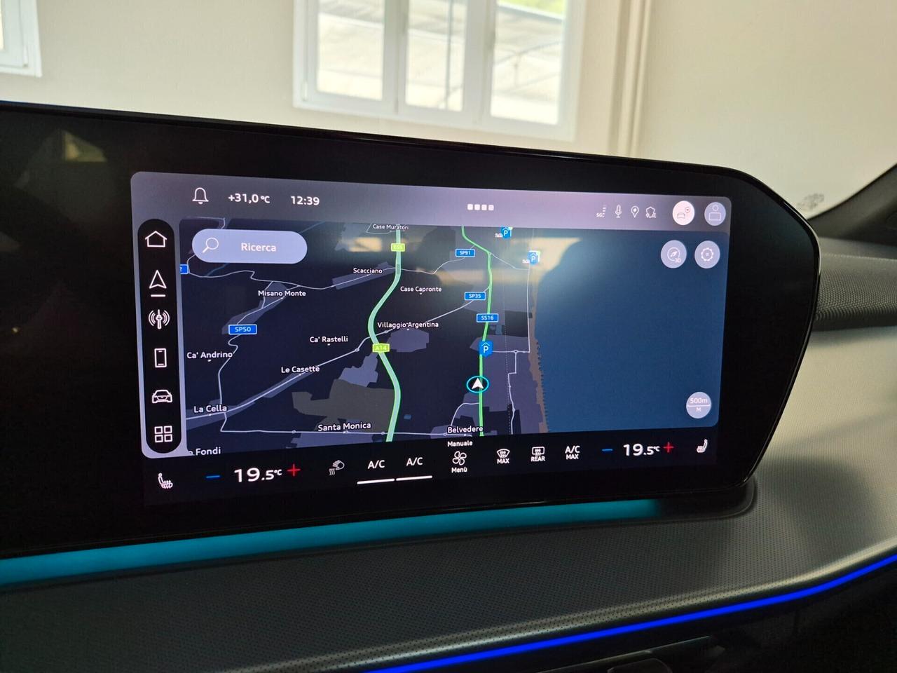 Audi Q3 2.0 TDI S LINE EDITION 150CV S-TRONIC LED TETTO NAVI CARPLAY RETROCAM. ACC. AUTO UFFICIALE AUDI 1 PROPRIETARIO
