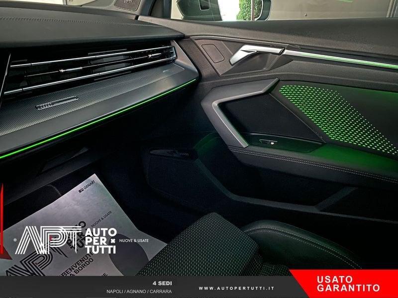 Audi A3 A3 Sportback 1.5 tfsi mhev S line edition 150cv s-