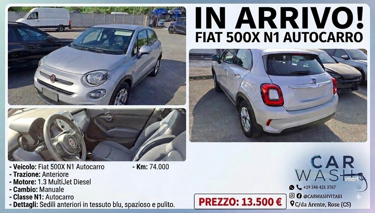 Fiat 500X 1.3 MultiJet 95 CV Sport