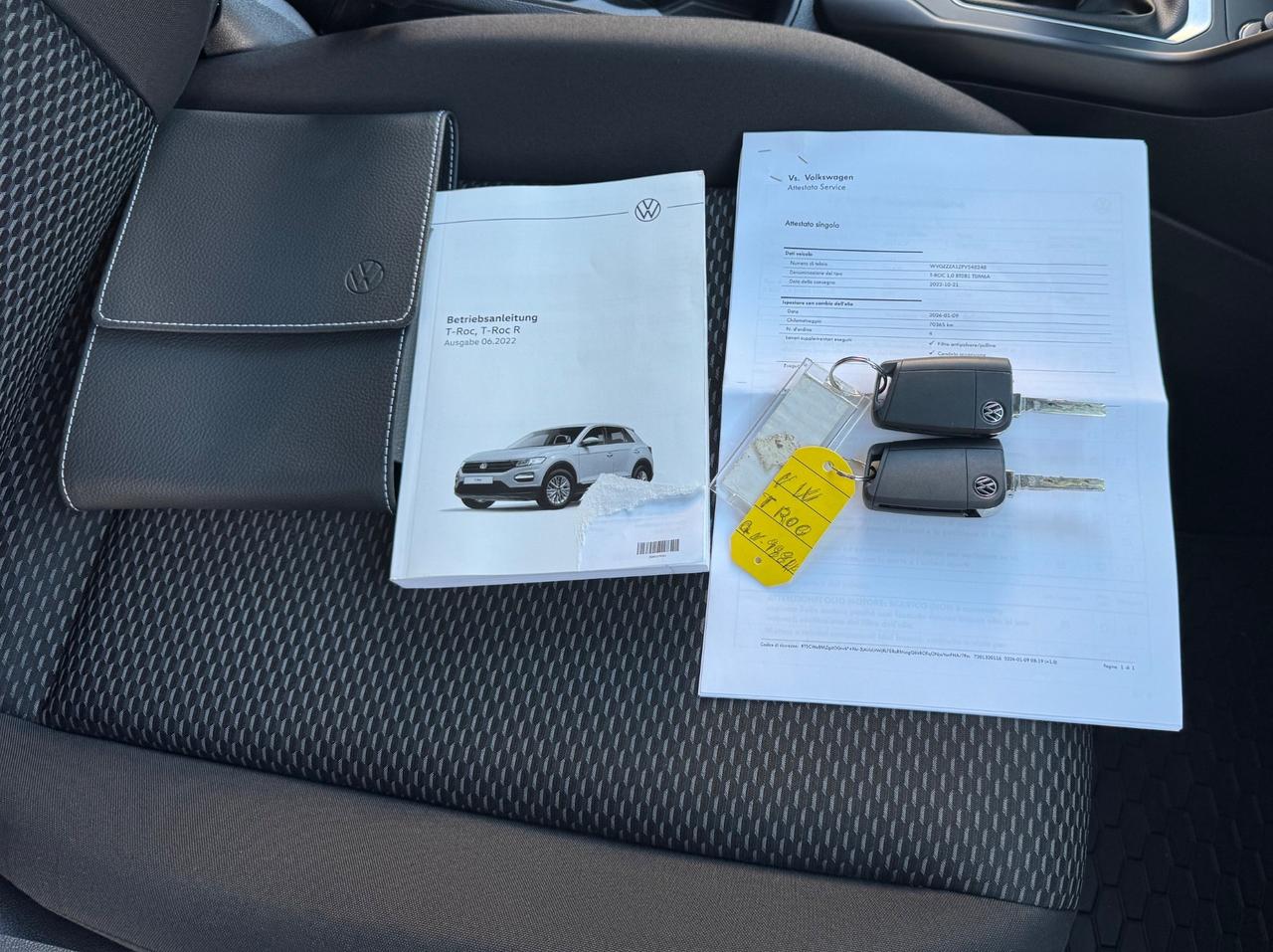 Vw T-Roc 1.0 TSI - SOLO 70.000 KM - 2022