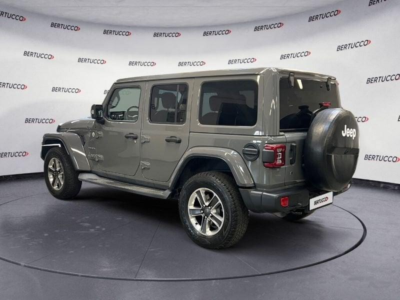 Jeep Wrangler 4ª serie Unlimited 2.2 Mjt II Sahara